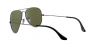 OKULARY RAY-BAN® AVIATOR LARGE METAL RB 3025 004/58 58 ROZMIAR M Z POLARYZACJĄ